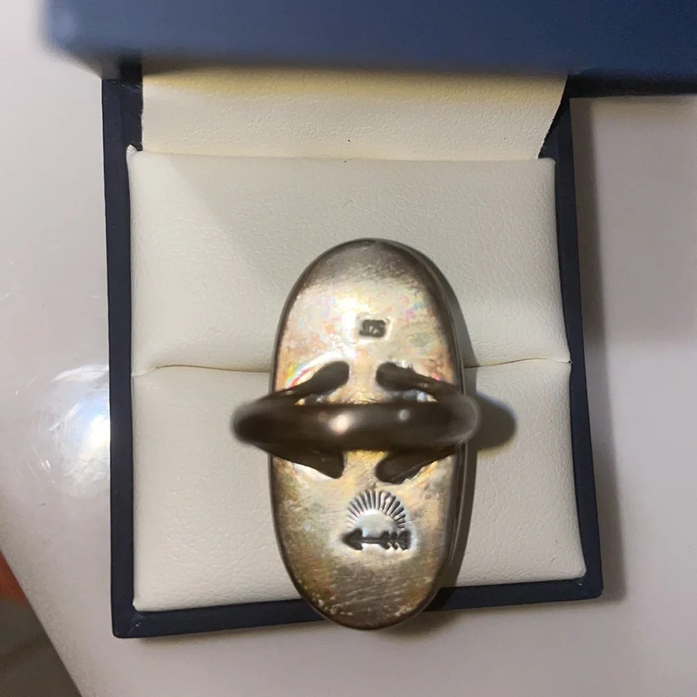 Golden Hills turquoise statement ring! - Picture 5 of 5